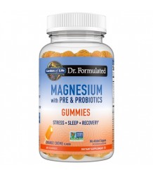 Dr. Formulated Magnesium with Pre and Probiotics Orange Creme 60 Gummy